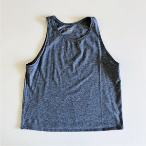 Outdoor Voices Heather Blue Athletic Tank Top - M